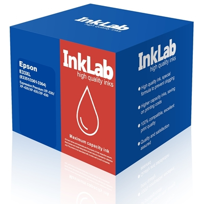 InkLab E33XL-MULTI printer ink refill Compatible