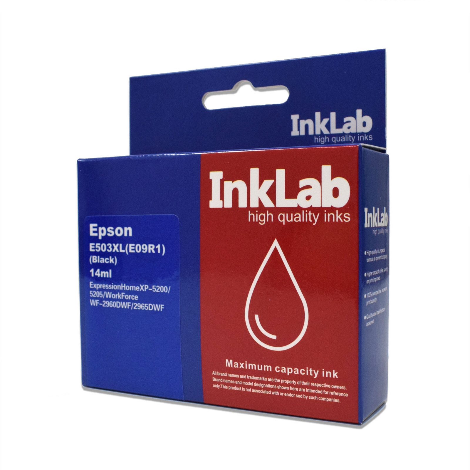 INKLAB 503XL Epson Compatible Black Replacement Ink