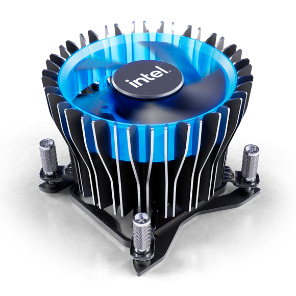 Intel Laminar RH1 Processor Air cooler Black
