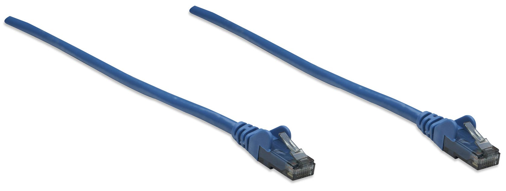 Intellinet Network Patch Cable, Cat6, 10m, Blue, CCA, U/UTP, PVC, RJ45, Gold Plated Contacts, Snagless, Booted, Lifetime Warranty