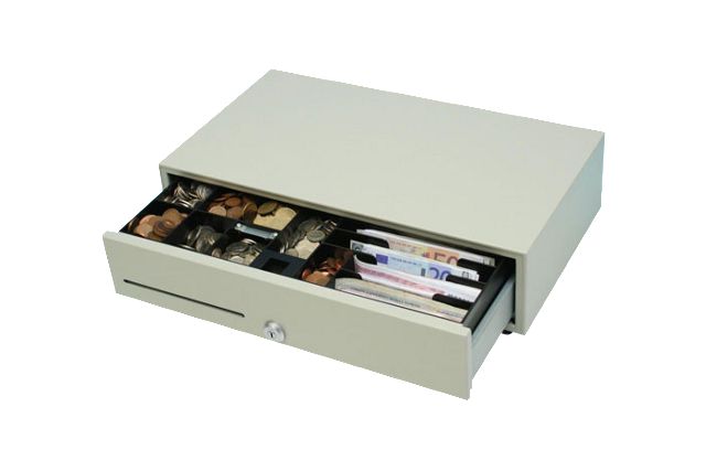 International Cash Drawer EP-280-M-B-24V Wide Cash Drawe