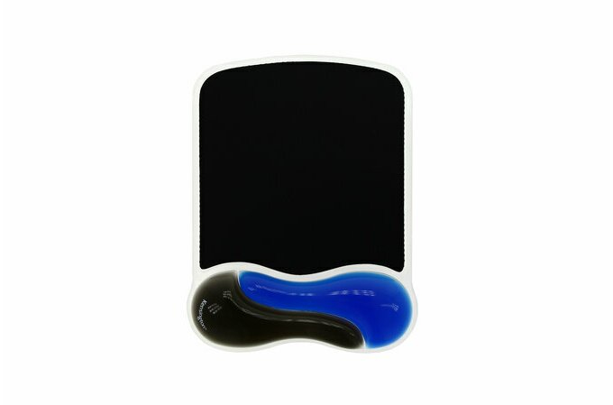 Kensington Duo Gel Mouse Pad Wrist Rest — Blue/Smoke