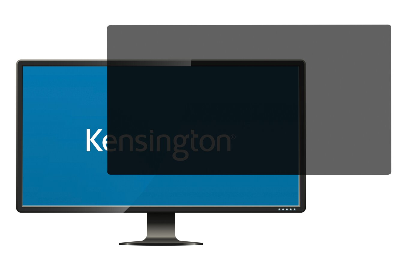 Kensington Monitor Privacy Screen Filter 2-Way Removable 22" Wide 16:9