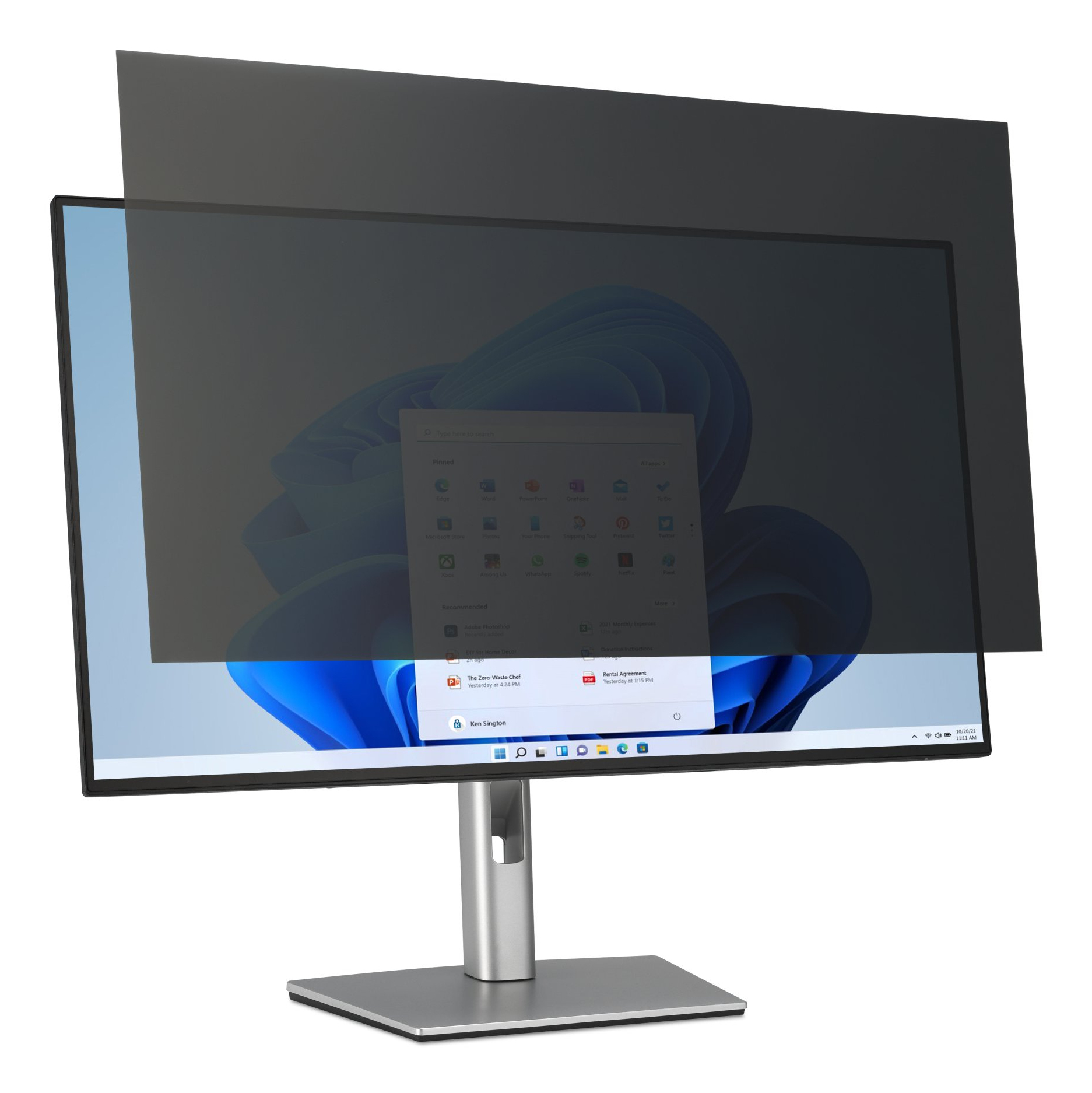 Kensington 2-way Removable Privacy Screen Filter for 31.5” Monitors 16:9