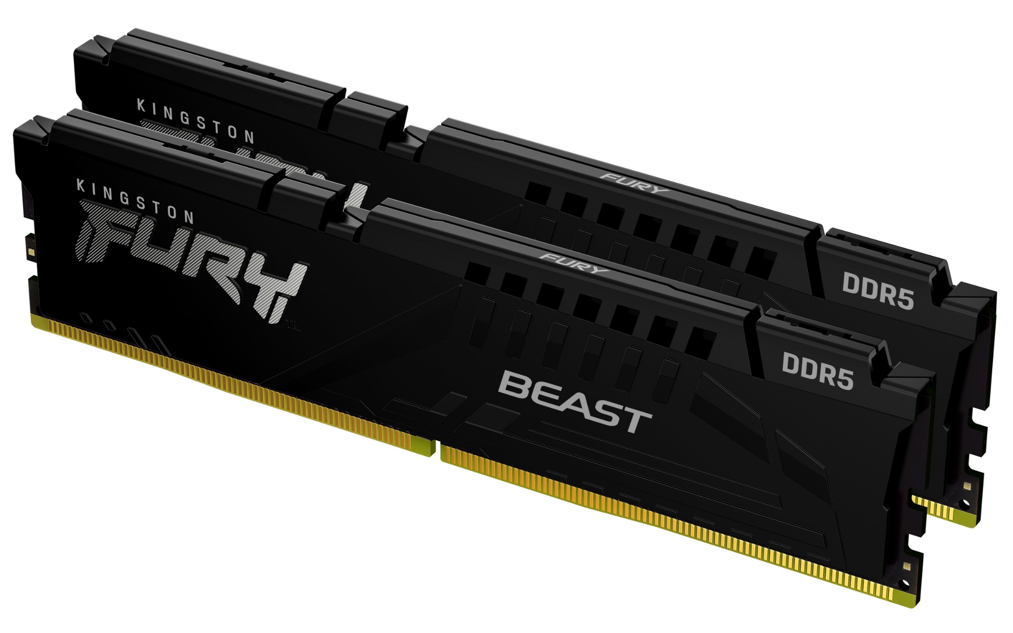 Kingston Technology FURY Beast 128GB 5600MT/s DDR5 CL40 DIMM (Kit of 2) Black