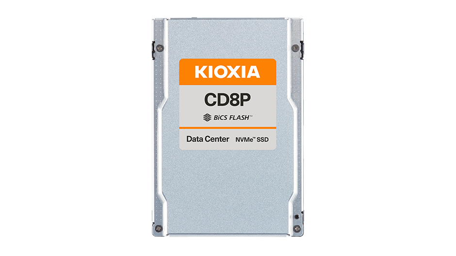 Kioxia CD8P-R 30.7 TB 2.5" PCI Express 5.0 NVMe BiCS FLASH TLC