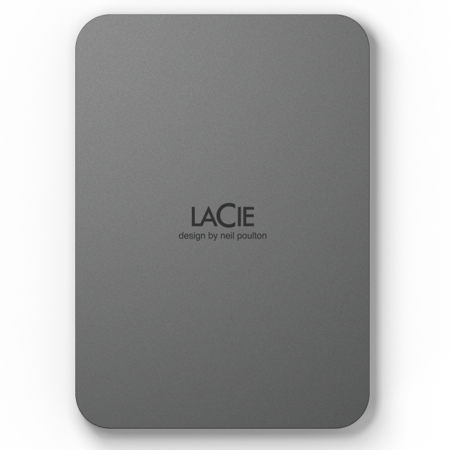 LaCie Mobile Drive Secure external hard drive 2 TB USB Type-C 3.2 Gen 1 (3.1 Gen 1) Grey