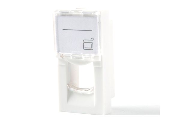 Lanview EURO OUTLET 45x22,5 - 1-PORT