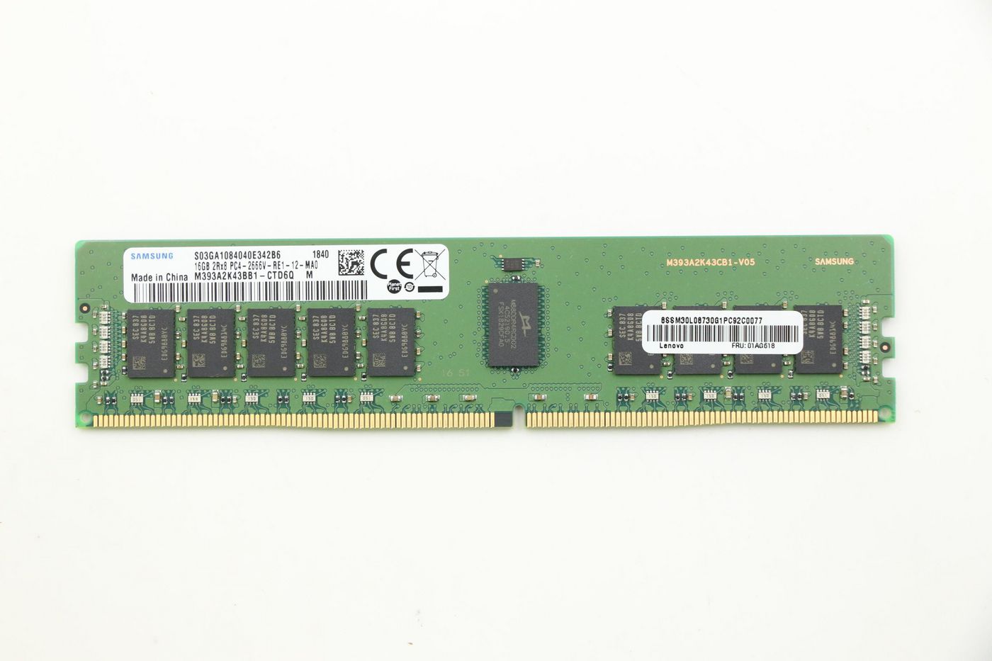 Lenovo MEMORY 16GB DDR4 2666 ECC