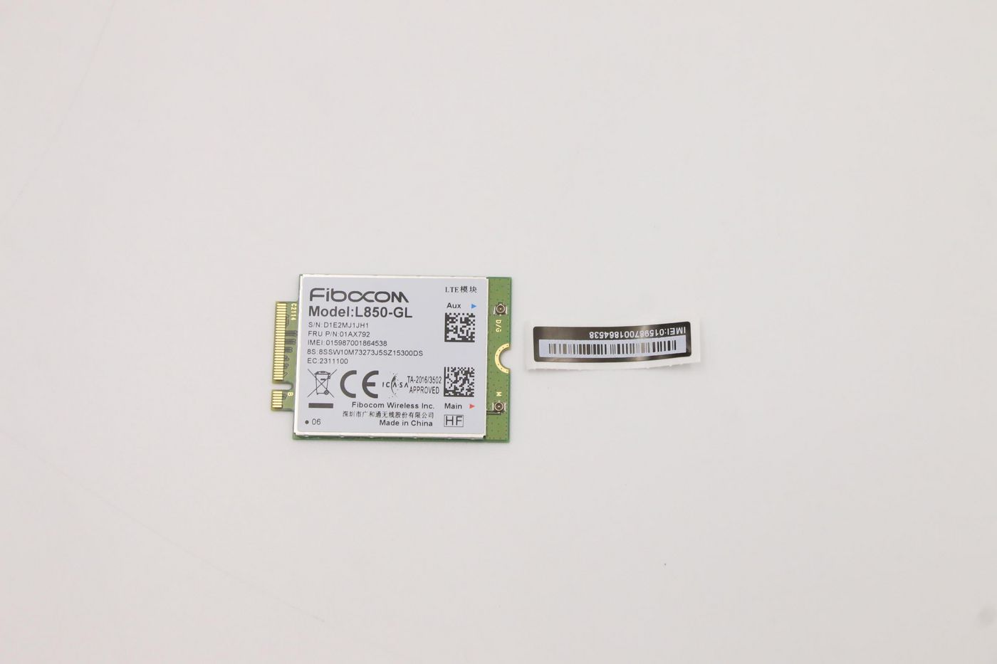 Lenovo ThinkPad Fibocom L850-GL CAT9 M.2 WWAN