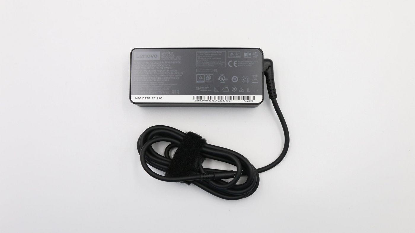 Lenovo 65W USB-C AC Adapter with power adapter UK Plug