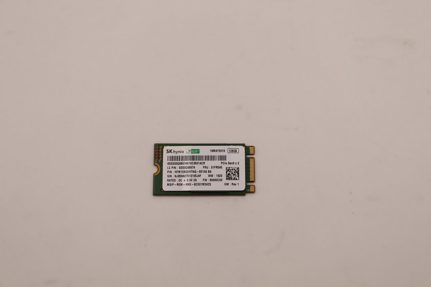 Lenovo 128GB M.2 2242 PCIe