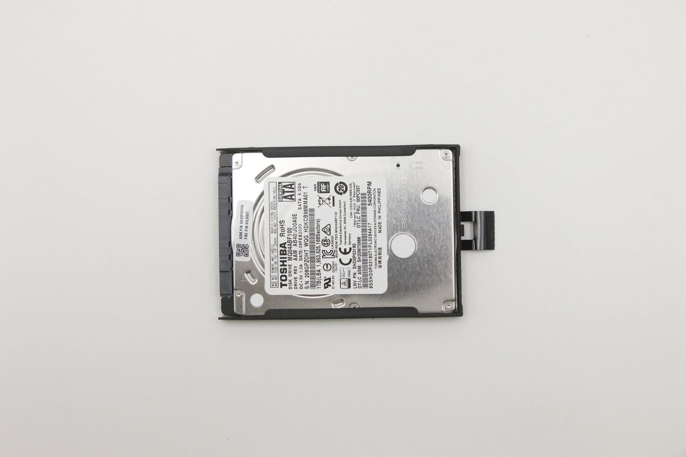 Lenovo 1TB 2.5" SATA hard drive,