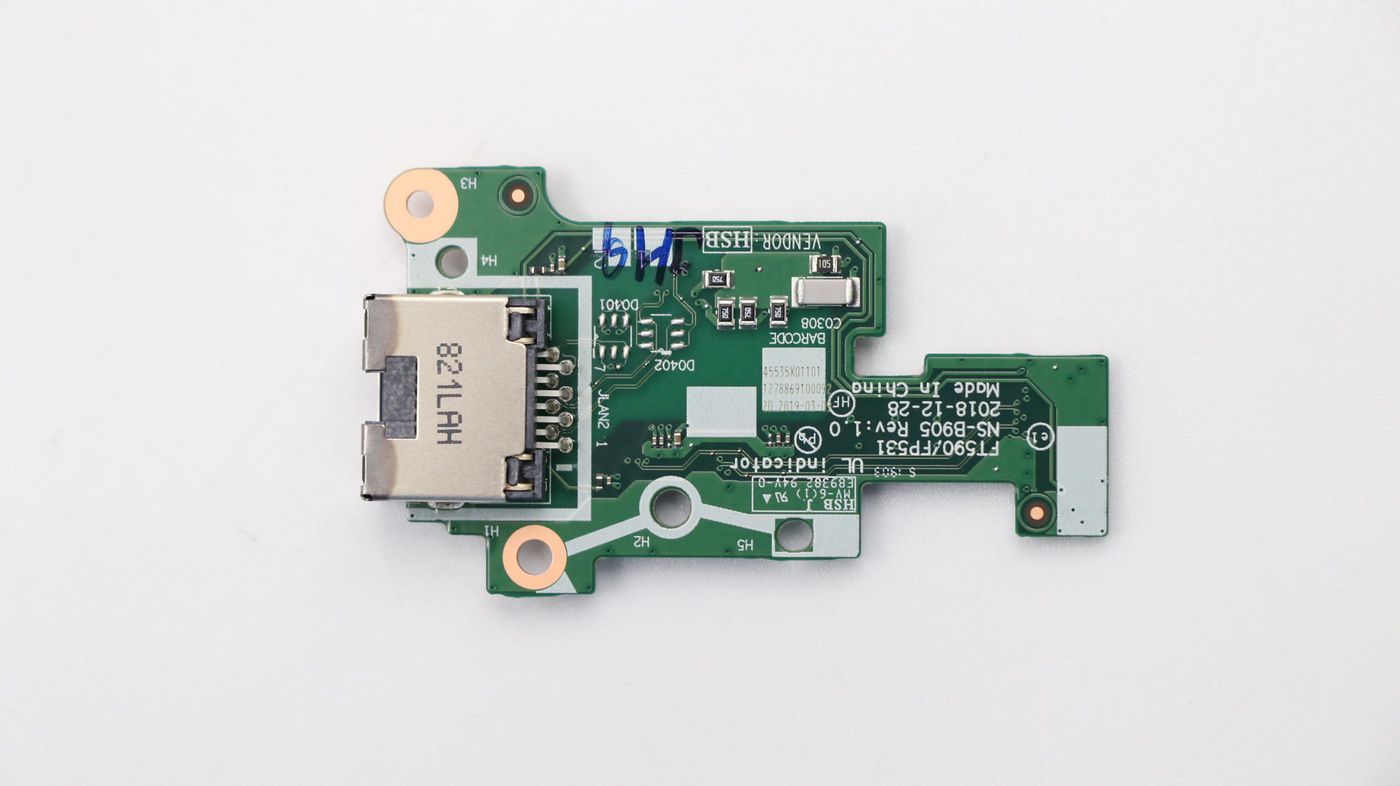 Lenovo RJ45 Ethernet board for