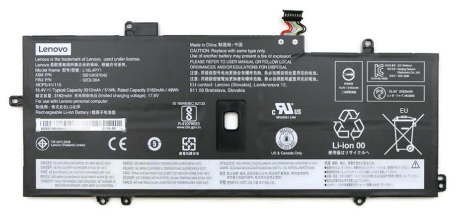 Lenovo 51Wh Lithium-ion battery for