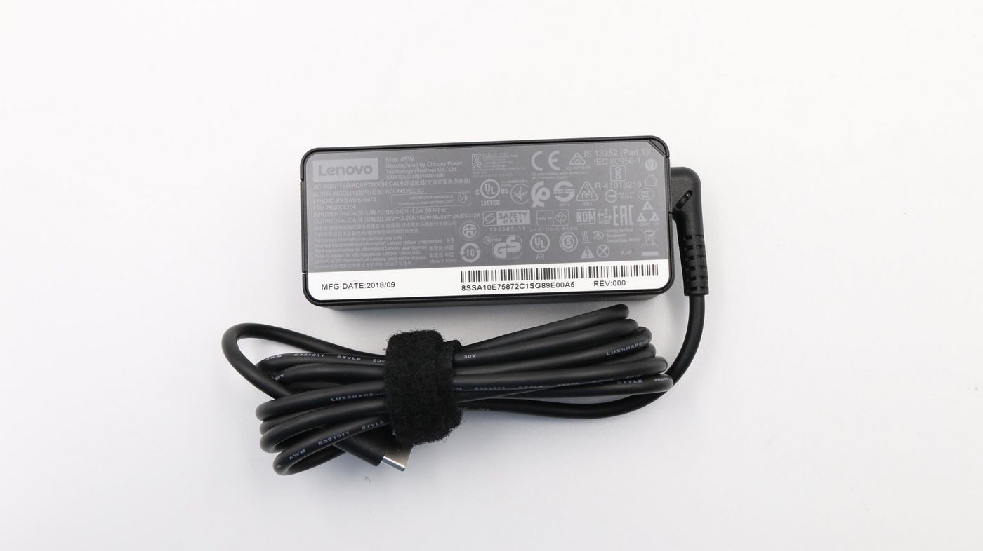 Lenovo 45W USB Type-C power supply