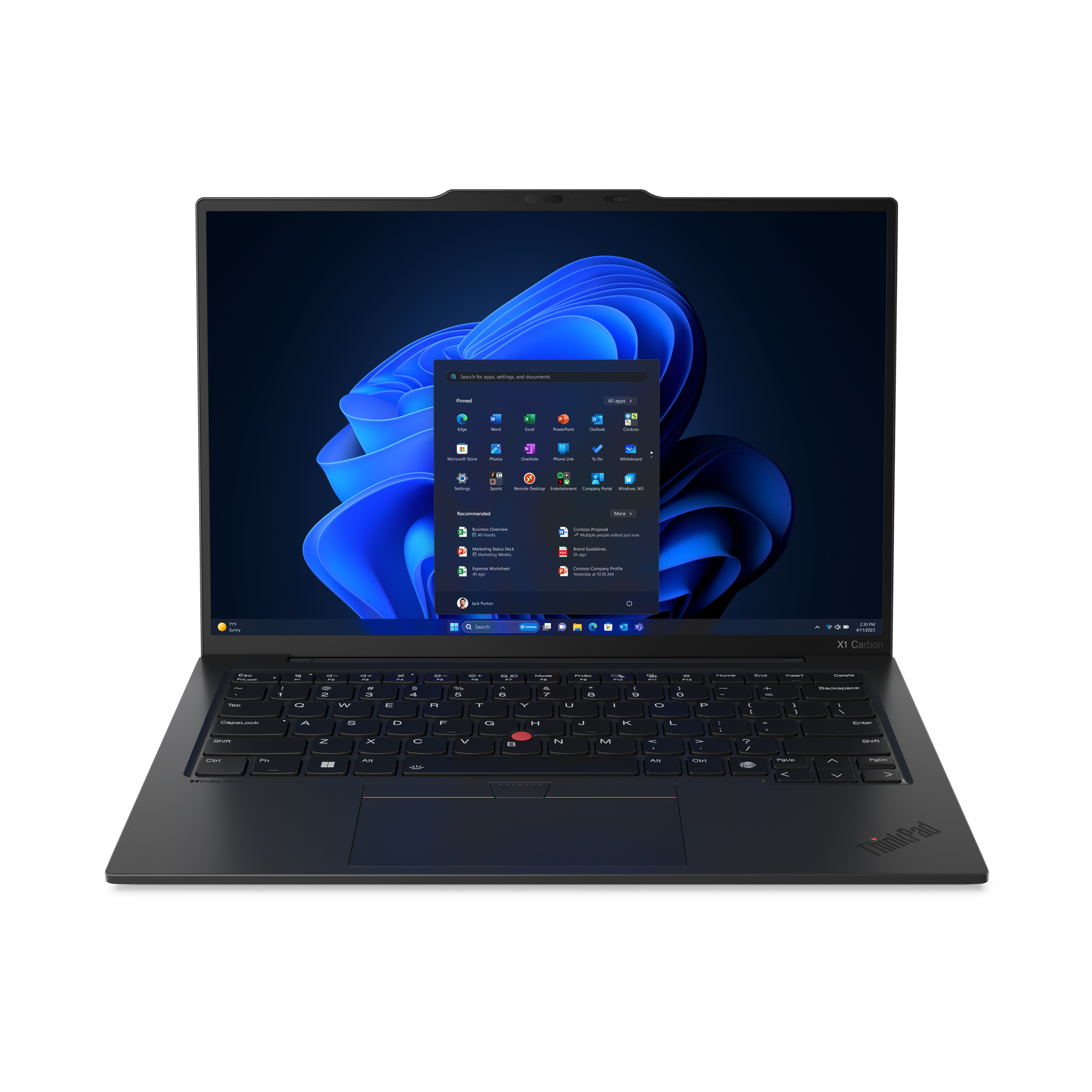 Lenovo ThinkPad X1 Carbon Gen 12 Intel Core Ultra 7 155U Laptop 35.6 cm (14") Touchscreen 2.8K 32 GB LPDDR5x-SDRAM 1 TB SSD Wi-Fi 6E (802.11ax) Windows 11 Pro UK English Black