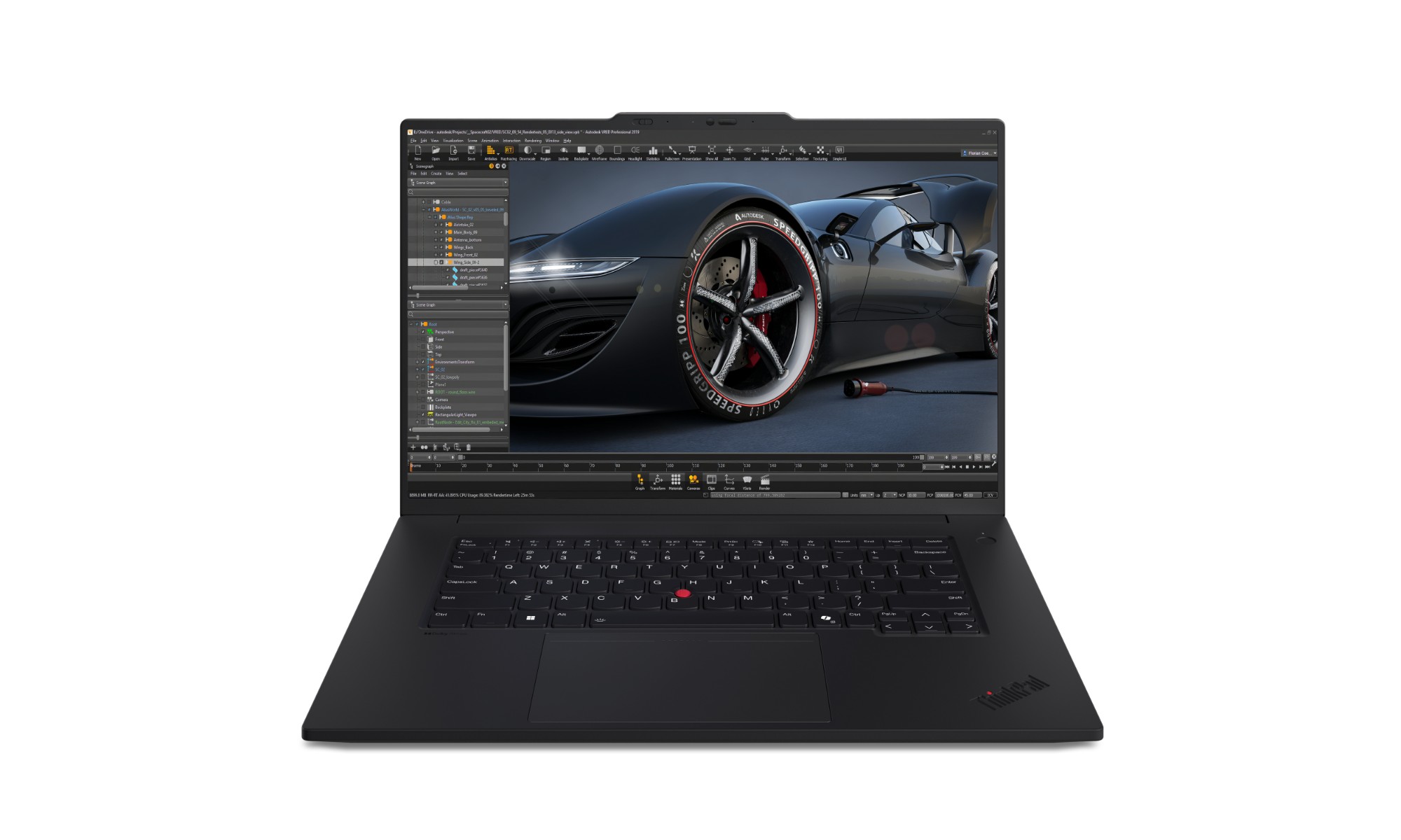 Lenovo ThinkPad P1 Gen 7 Intel Core Ultra 9 185H Mobile workstation 40.6 cm (16") WQXGA 32 GB LPDDR5x-SDRAM 1 TB SSD NVIDIA RTX 2000 Ada Wi-Fi 7 (802.11be) Windows 11 Pro UK English Black