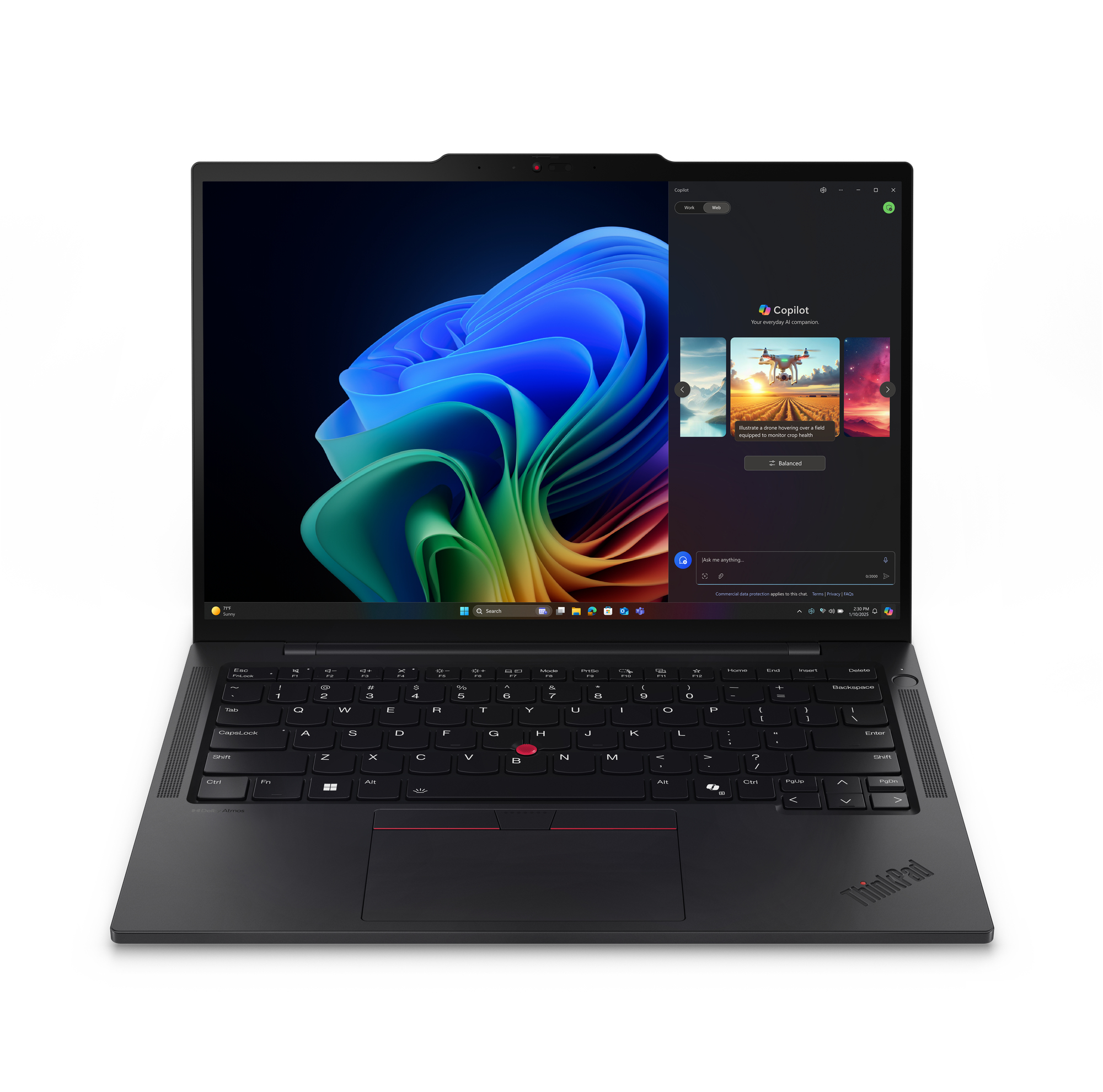 Lenovo ThinkPad T14s Gen 6 (Intel) Intel Core Ultra 7 255U Laptop 35.6 cm (14") WUXGA 32 GB LPDDR5x-SDRAM 1 TB SSD Wi-Fi 7 (802.11be) Windows 11 Pro English Black