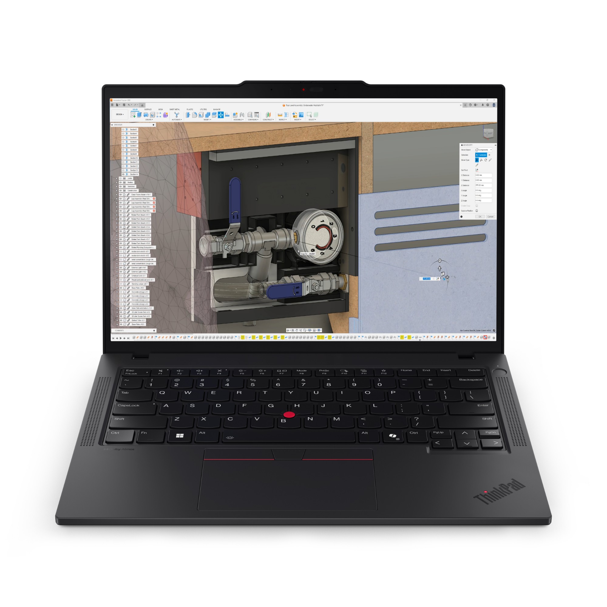 Lenovo ThinkPad P14s Gen 6 (AMD) AMD Ryzen AI 9 HX PRO 370 Mobile workstation 35.6 cm (14") WUXGA 64 GB DDR5-SDRAM 1 TB SSD Wi-Fi 7 (802.11be) Windows 11 Pro English Black