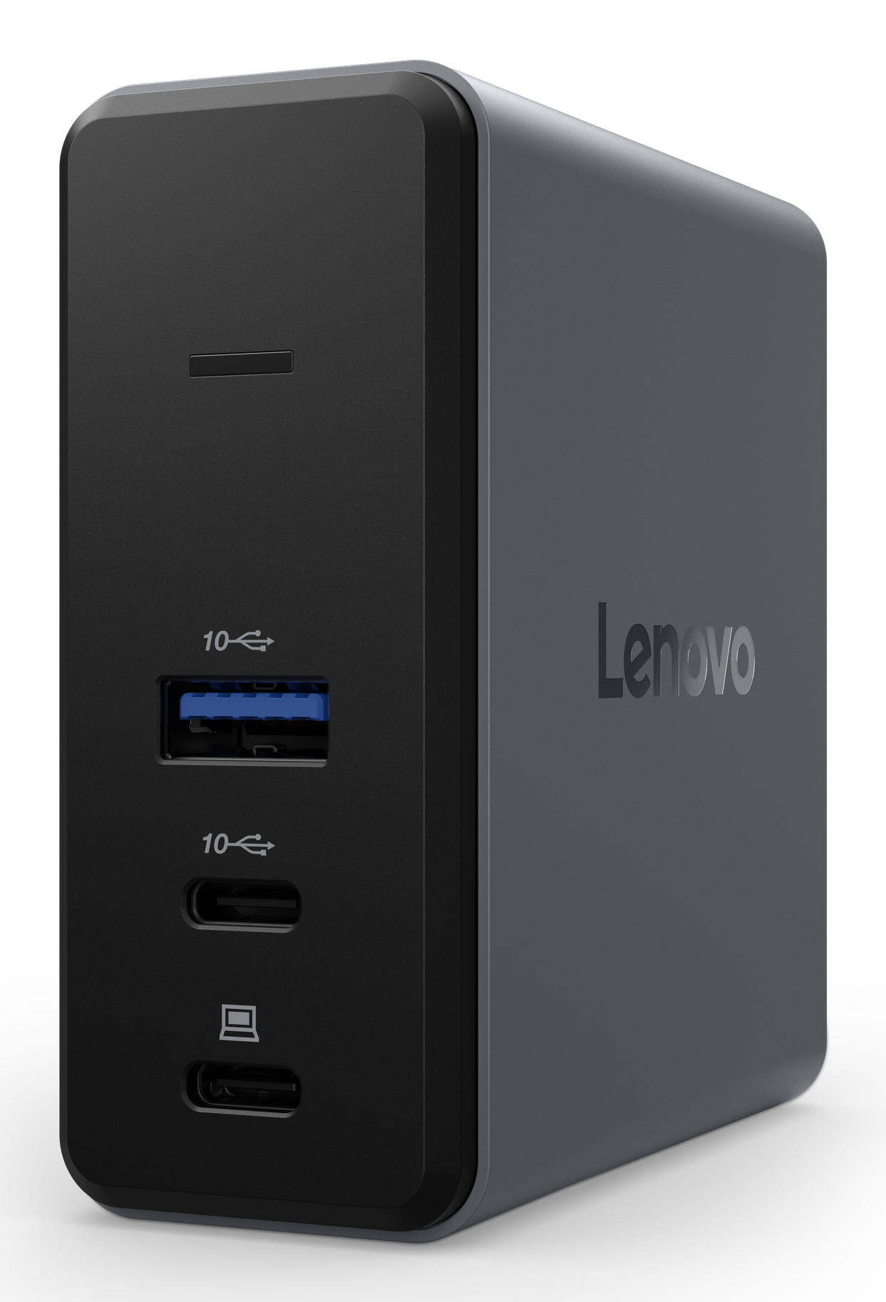Lenovo X9 Charging GaN Dock Wired USB 3.2 Gen 2 (3.1 Gen 2) Type-C Grey
