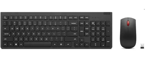 Lenovo 4X31N50752 keyboard Mouse included Universal RF Wireless Nordic Black