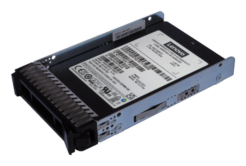 Lenovo 4XB7A90875 internal solid state drive 1.92 TB 2.5" Serial ATA III V-NAND TLC