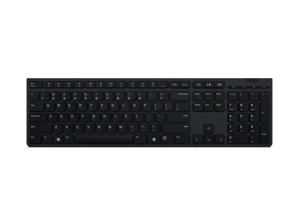 Lenovo 4Y41K04067 keyboard RF Wireless + Bluetooth Czech, Slovakian Grey