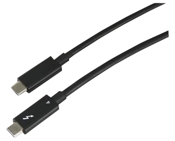 Lenovo 4Z51A40455 Thunderbolt cable 2 m 40 Gbit/s Black