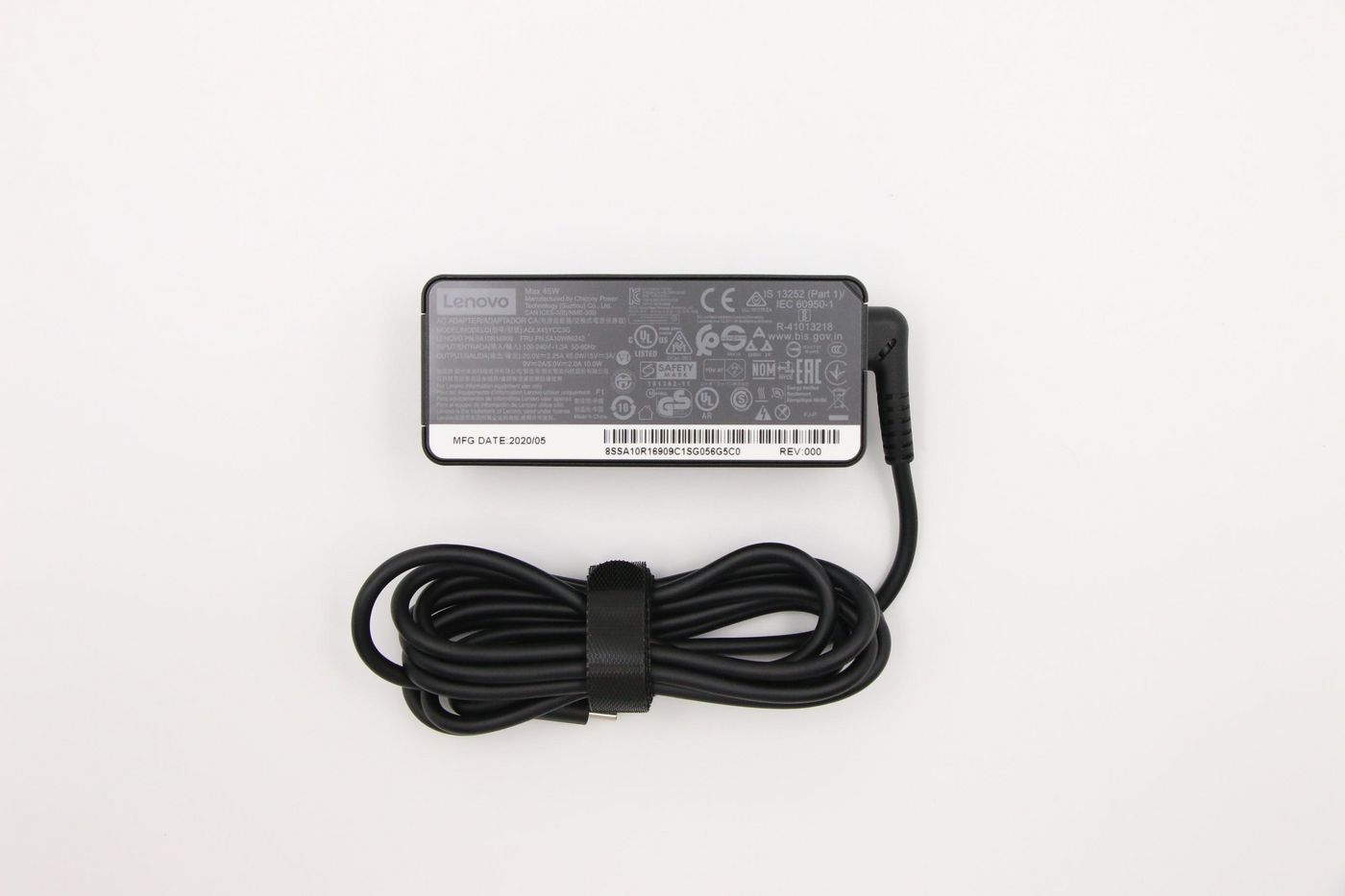 Lenovo 45W USB-C Power Adapter with UK Plug