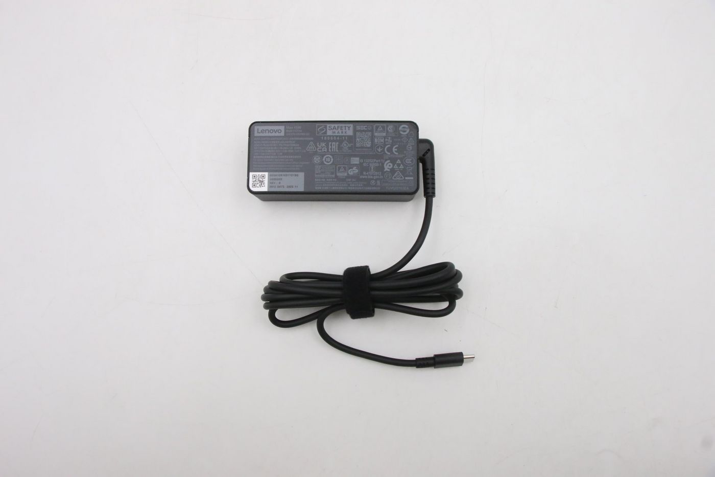 Lenovo 45W USB-C Power Adapter with UK Plug