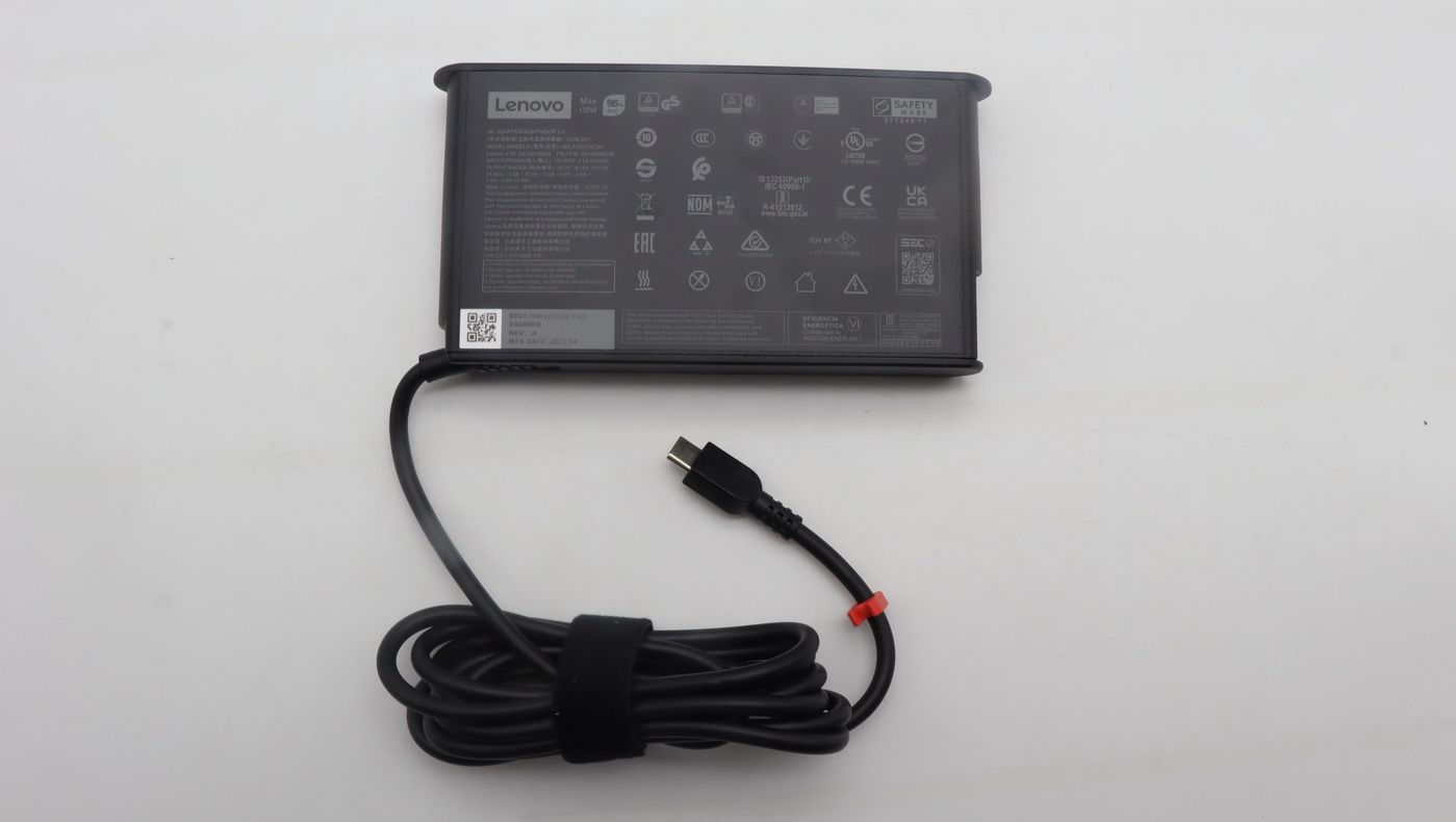Lenovo 135W power adapter with