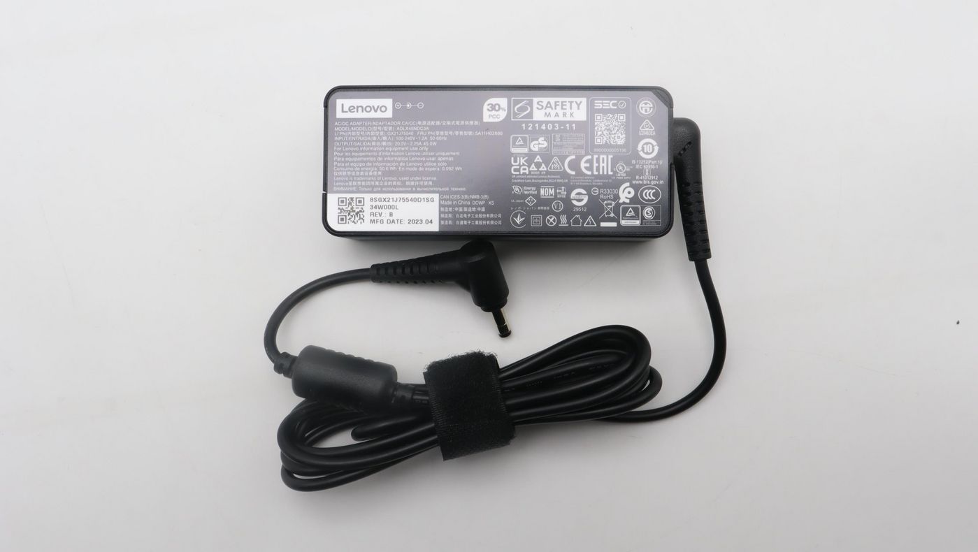 Lenovo 45W AC adapter for Lenovo