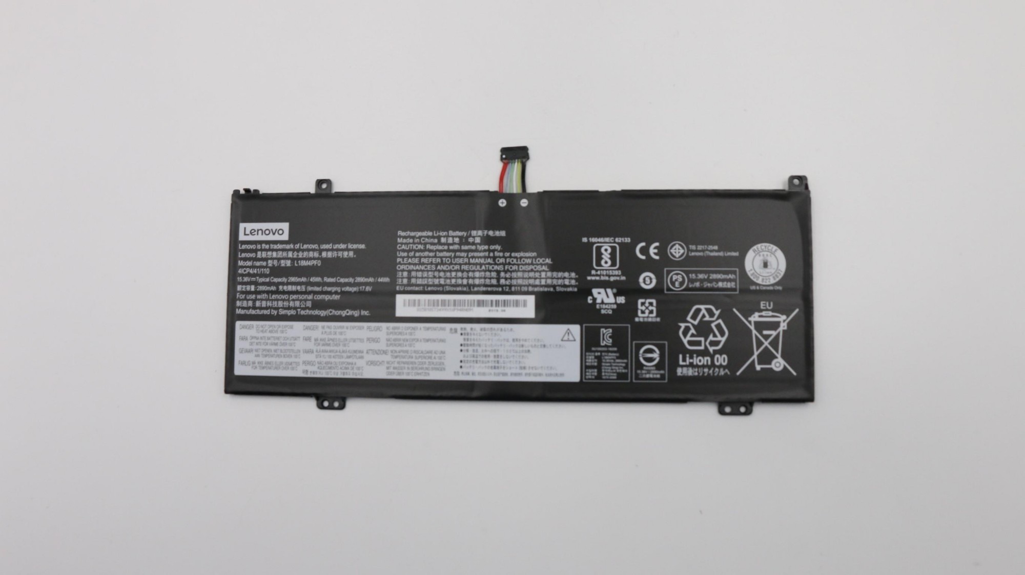 Lenovo 5B10S73499 laptop spare part Battery