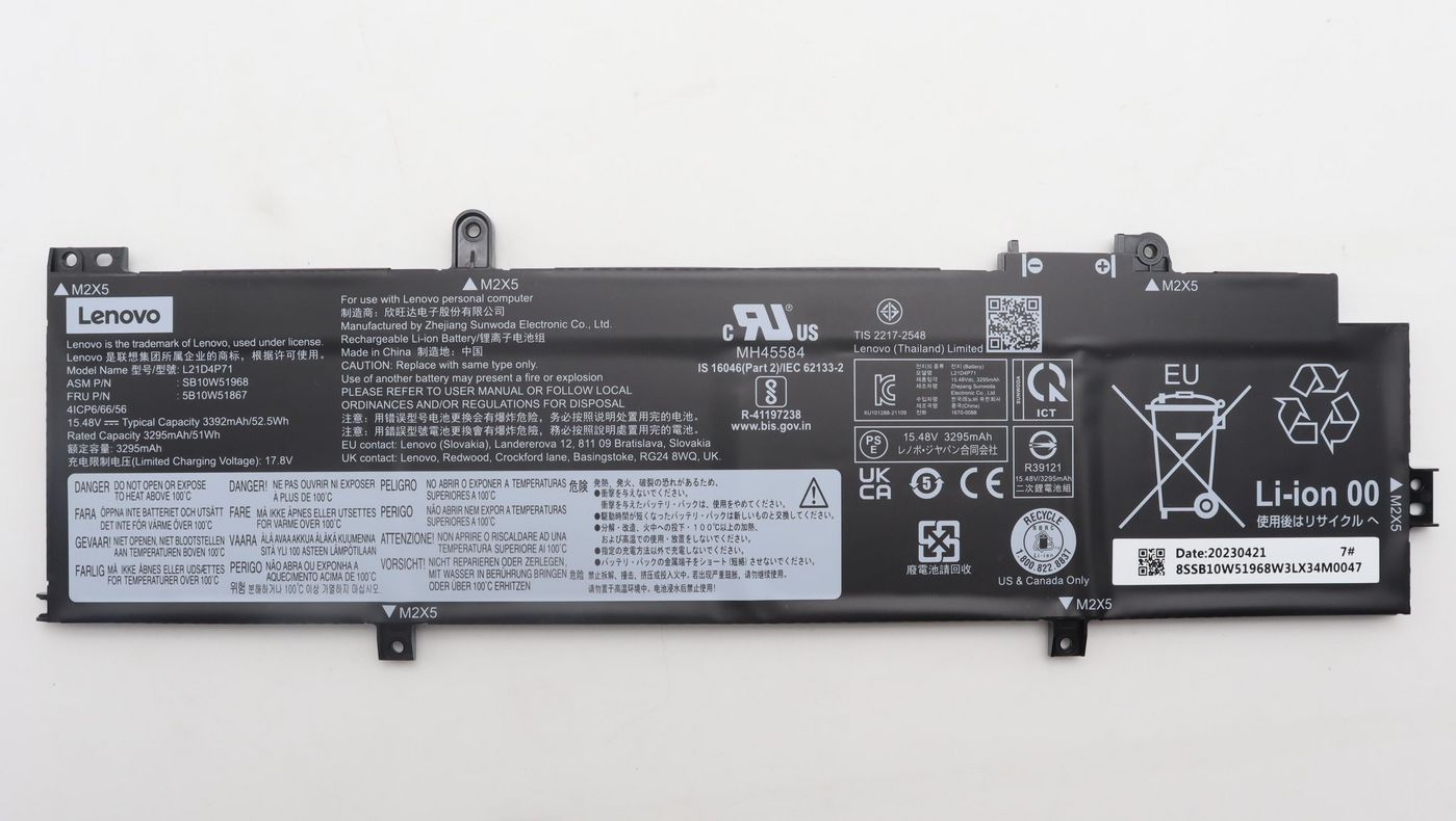 Lenovo 4-cell 52.5Wh lithium-ion