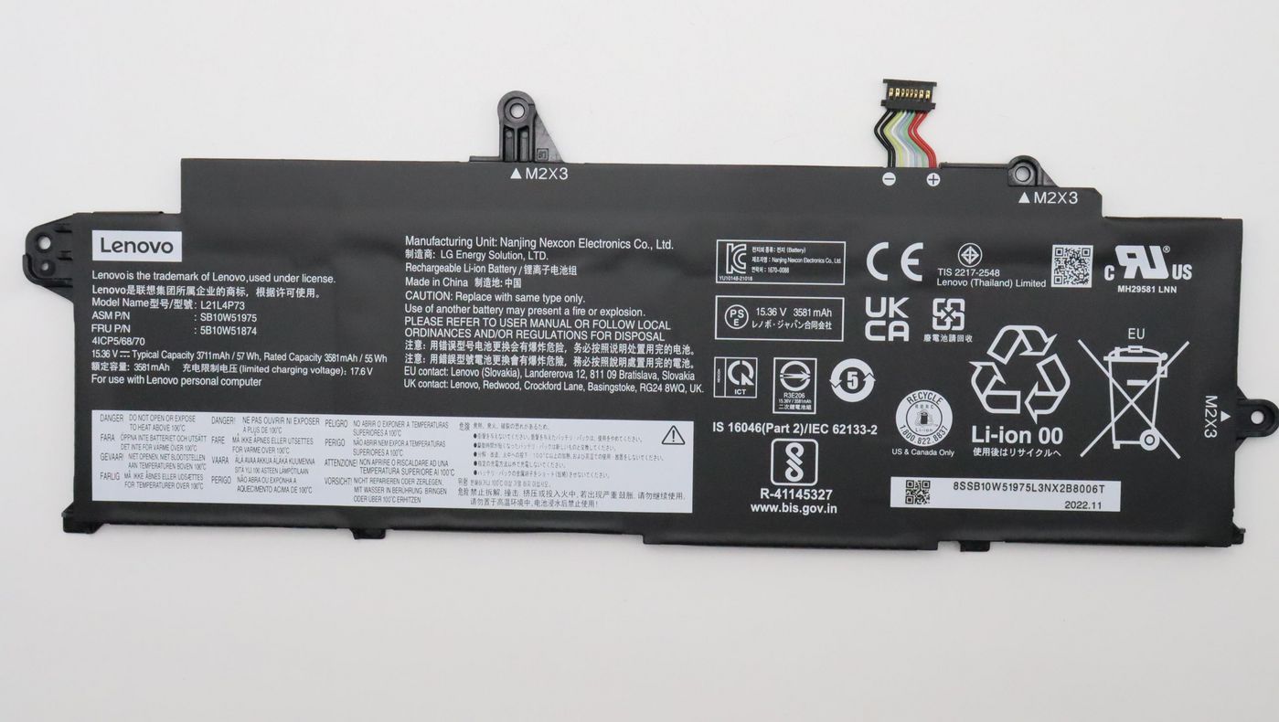 Lenovo 57Wh Internal lithium-ion