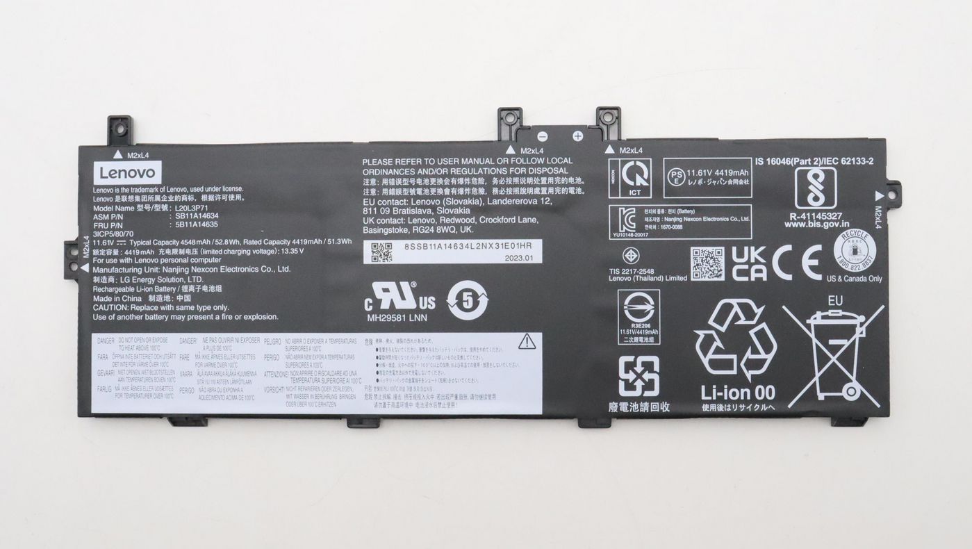 Lenovo Internal Lithium-Ion battery