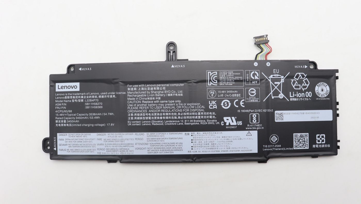 Lenovo 54.7Wh internal lithium-ion