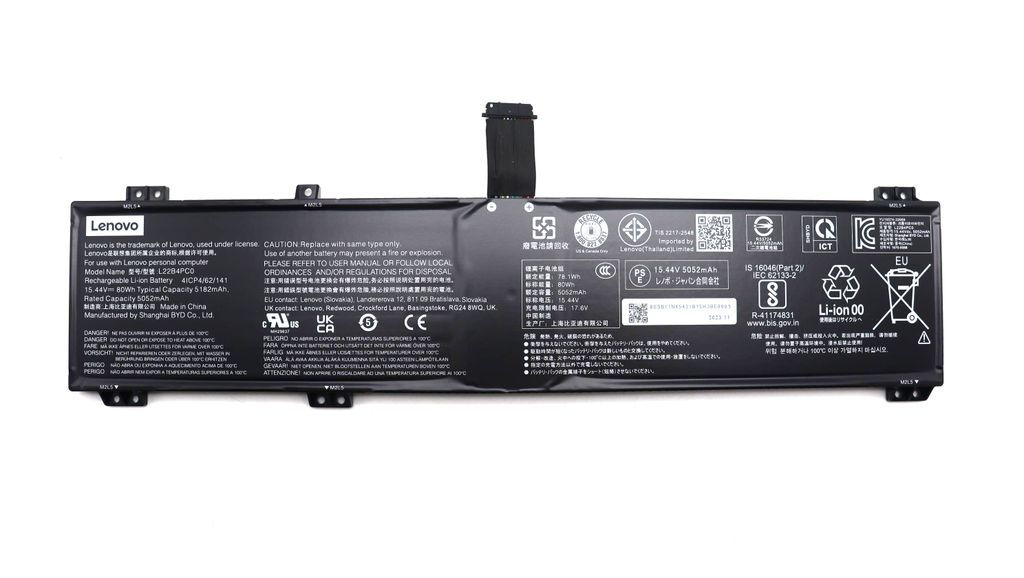 Lenovo 80Wh 4-cell lithium-ion