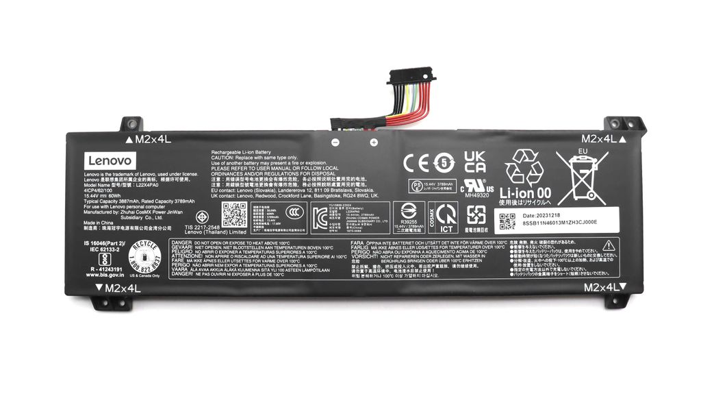 Lenovo 60Wh 4-cell lithium-ion