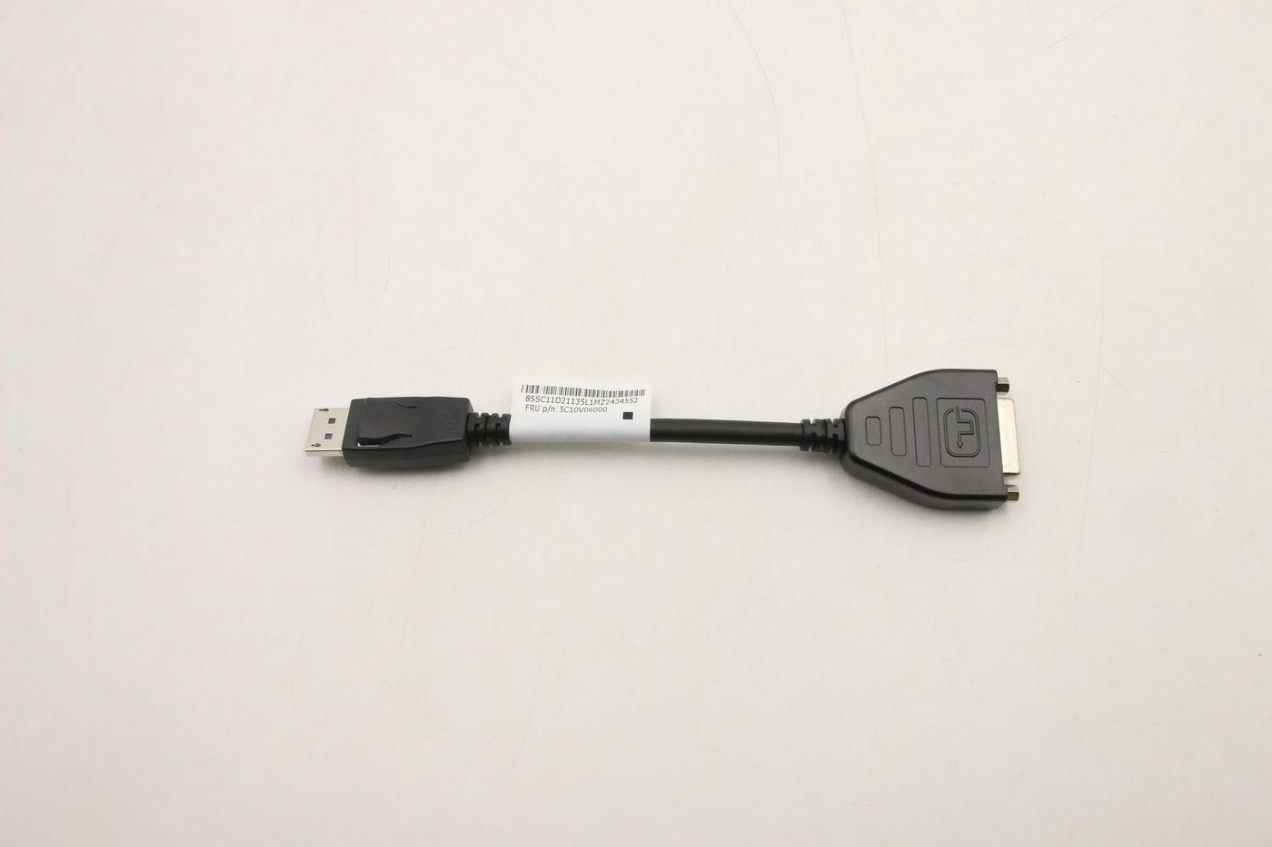 Lenovo DisplayPort to DVI dongle