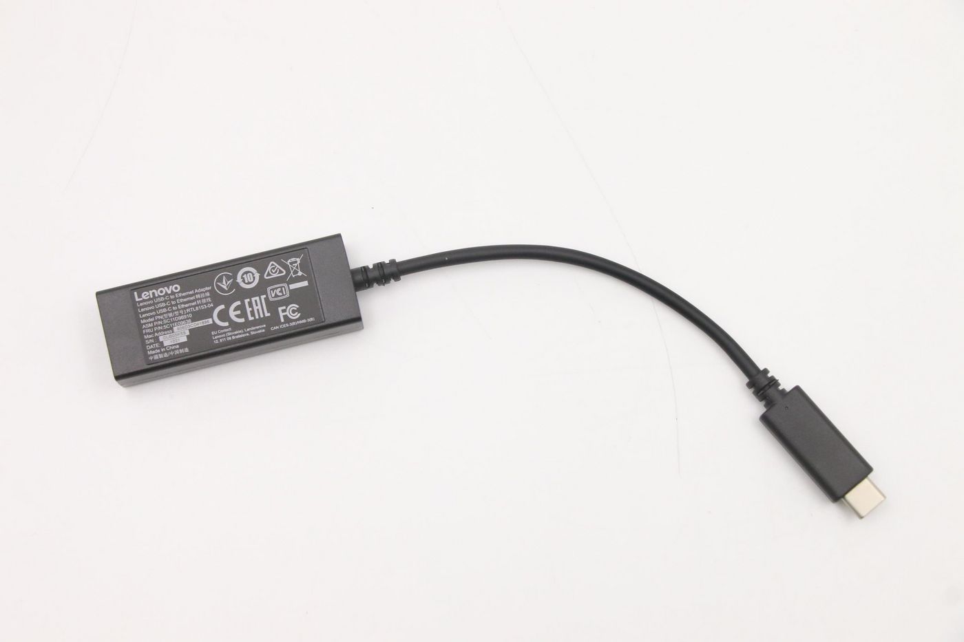Lenovo USB-C to Gigabit Ethernet
