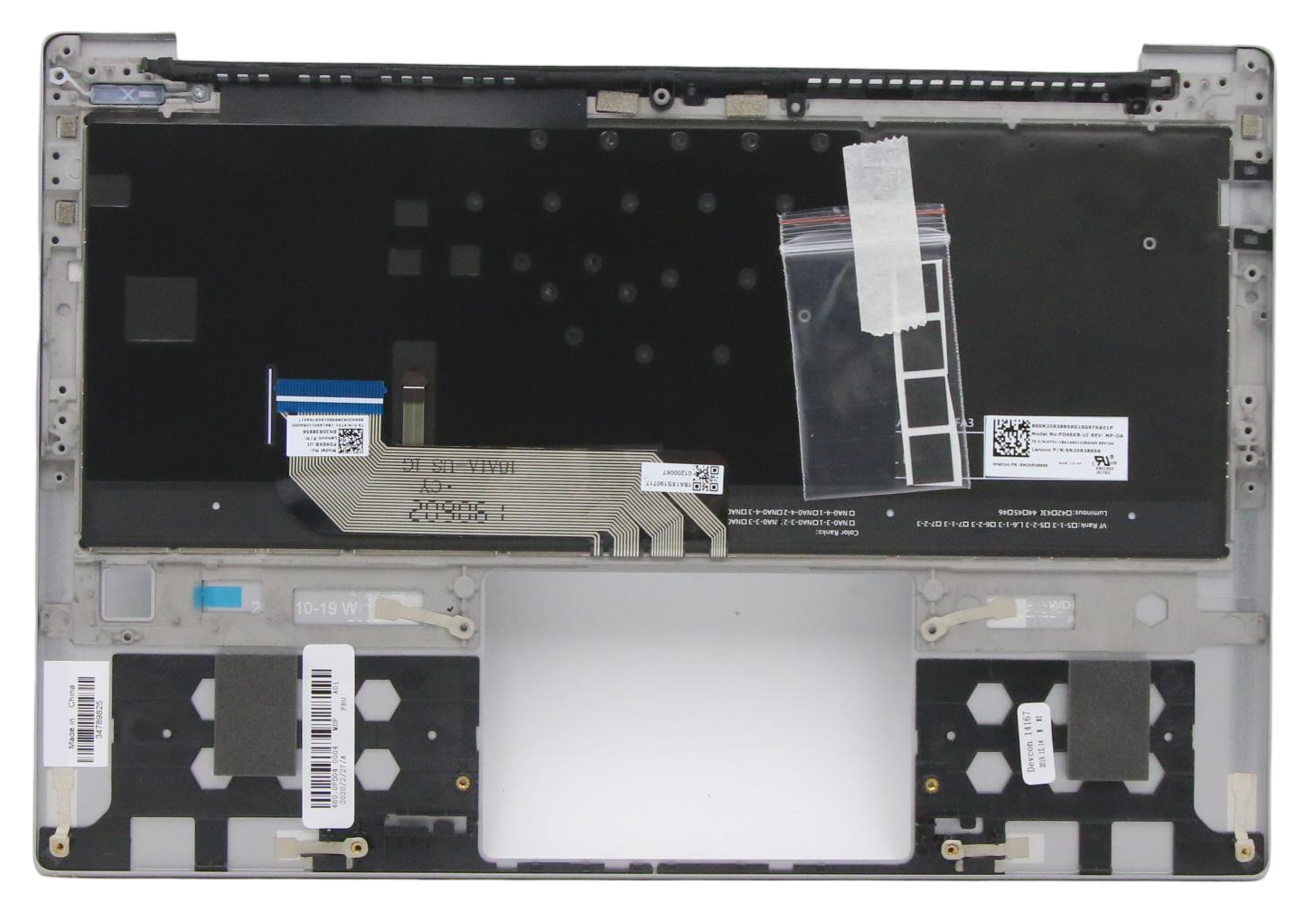 Lenovo 5CB0S72878 laptop spare part Cover + keyboard