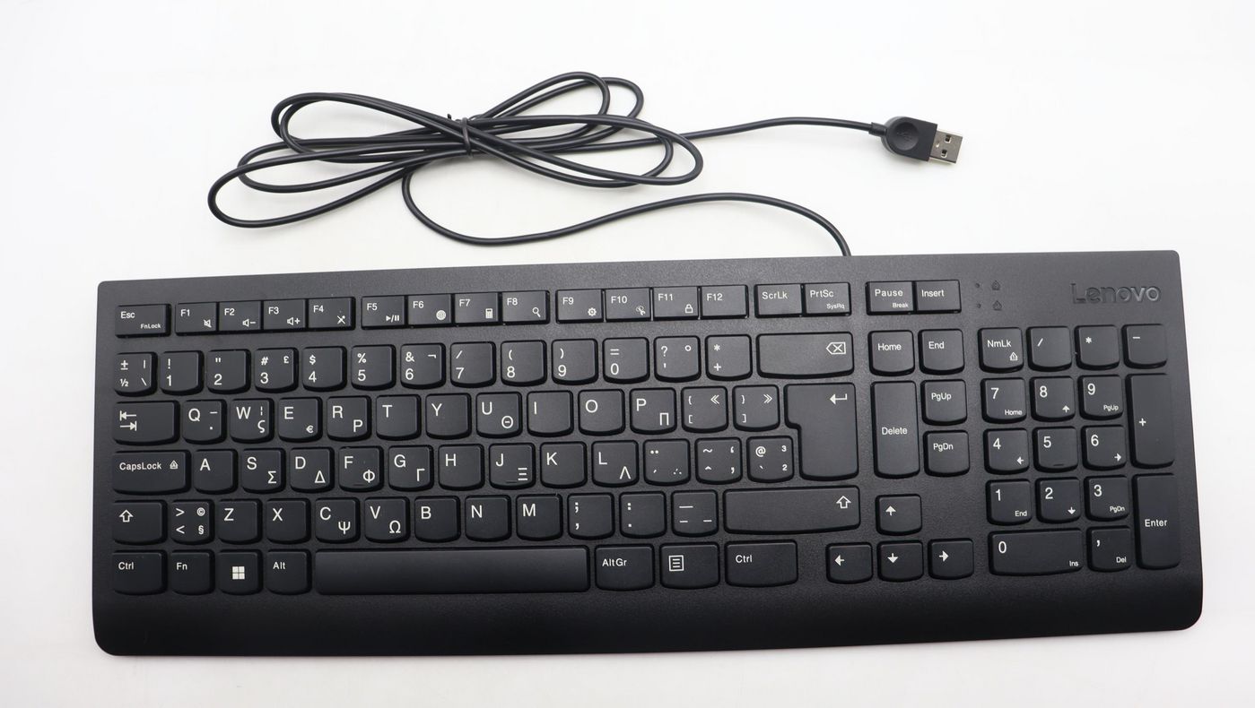 Lenovo USB Keyboard with Greek