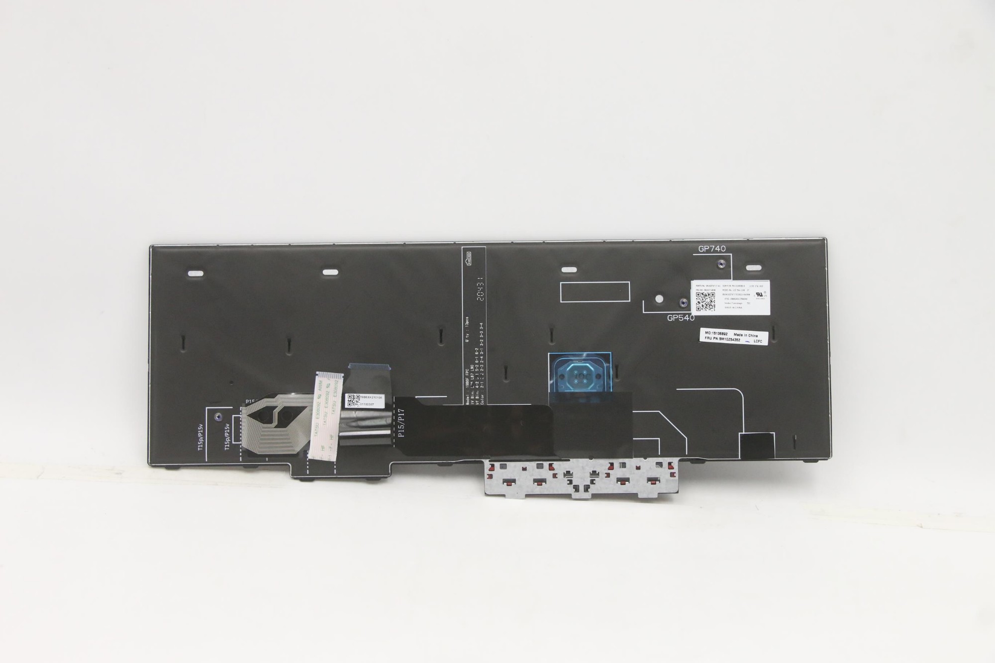 Lenovo 5M10Z54355 laptop spare part Keyboard