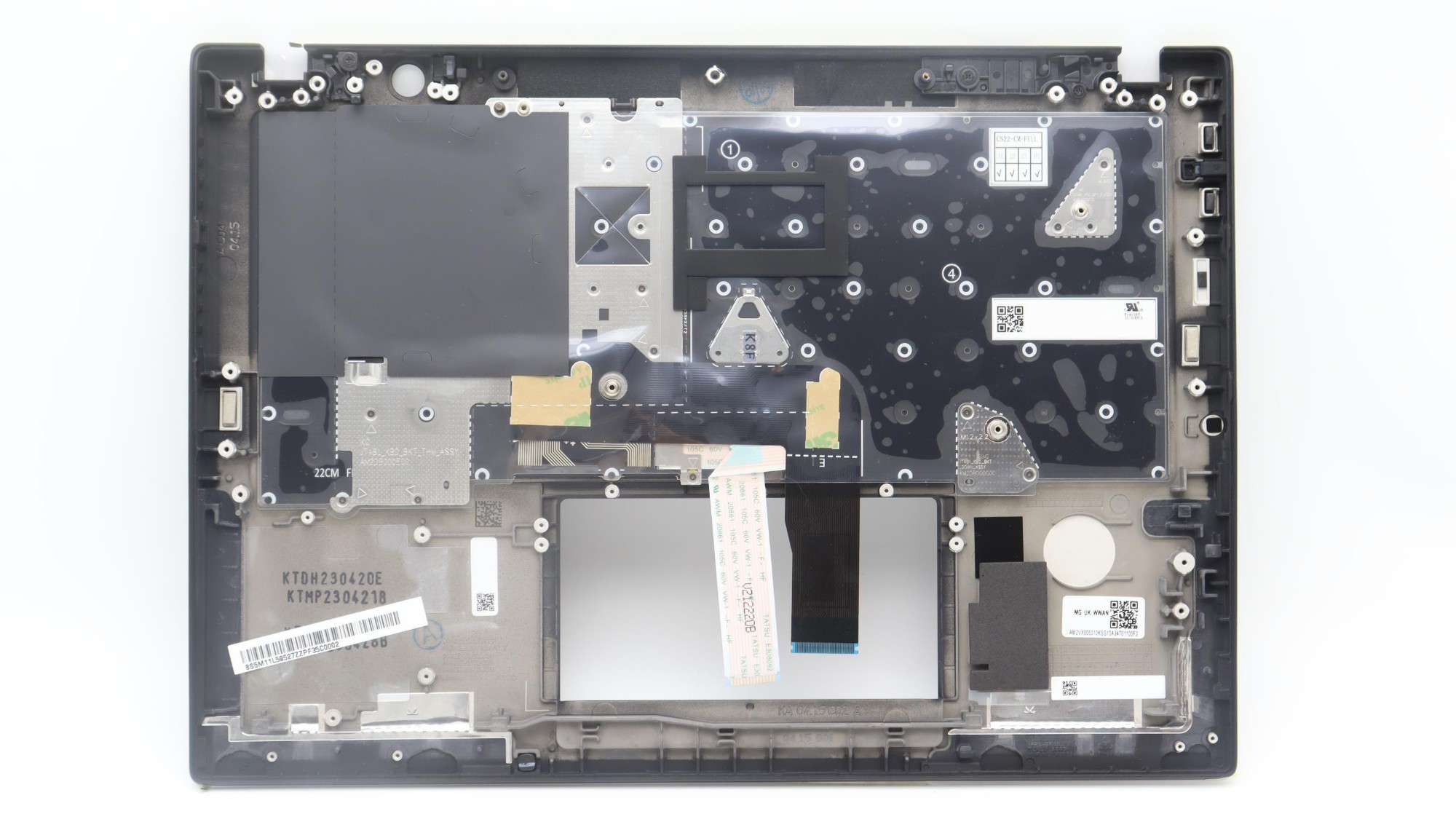 Lenovo 5M11L59484 notebook spare part Cover + keyboard