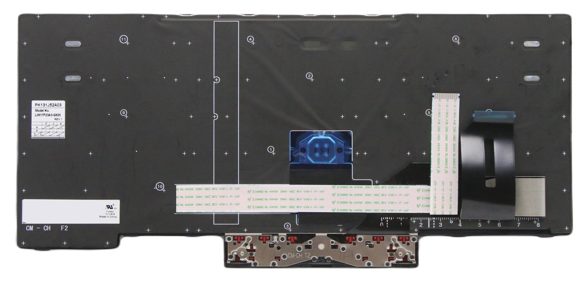 Lenovo 5N20V44069 laptop spare part Keyboard