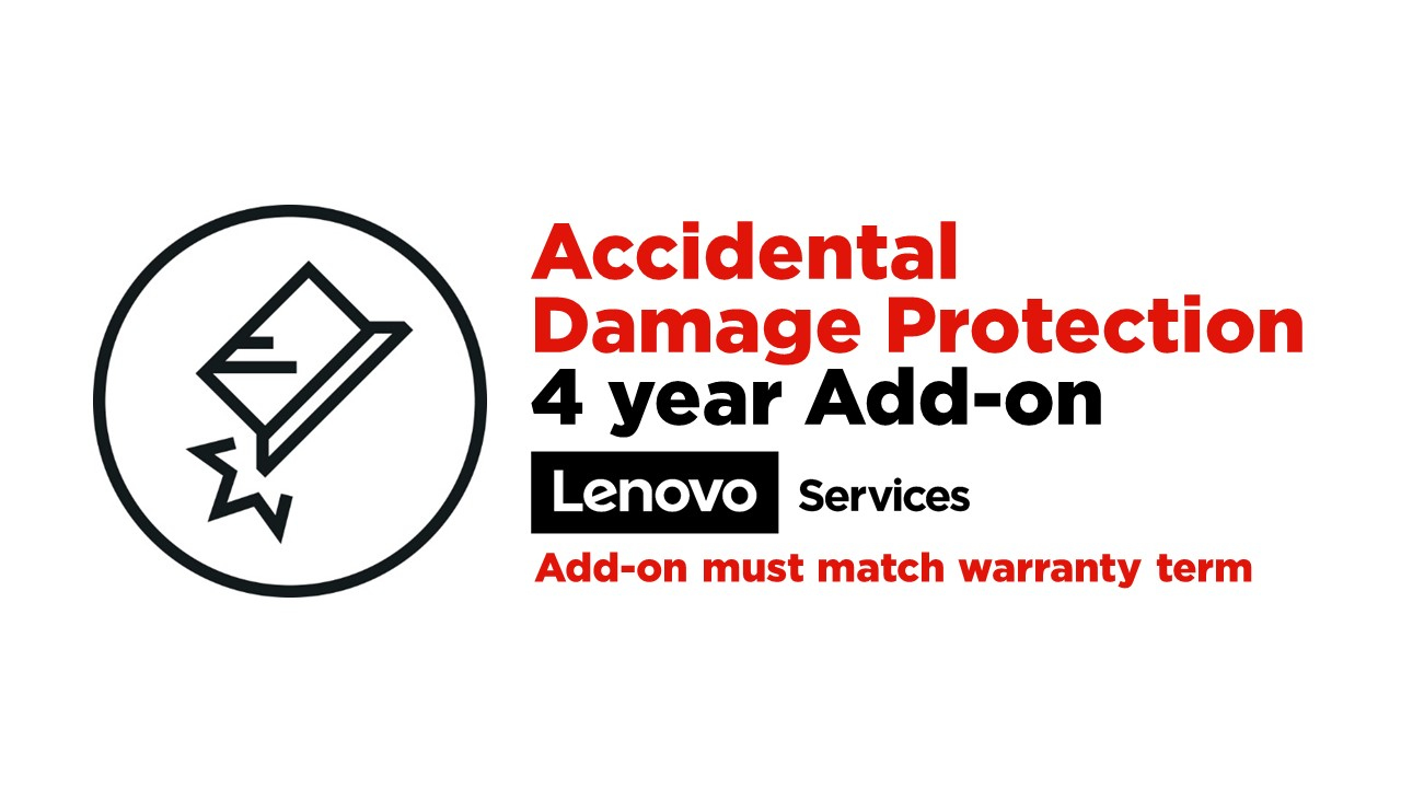 Lenovo 4Y Accidental Damage Protection 4 year(s)