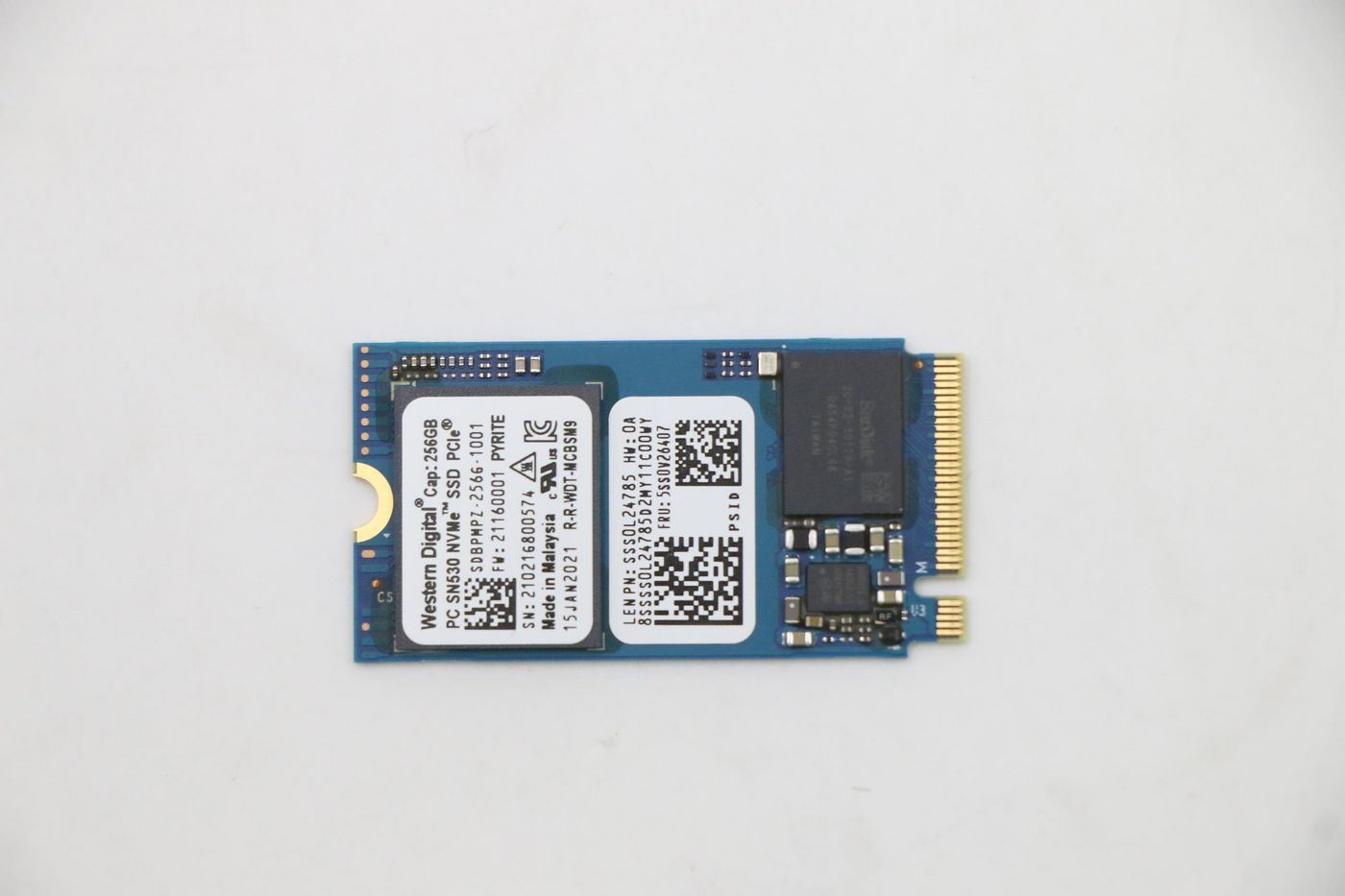 Lenovo 256GB M.2 PCIe NVMe