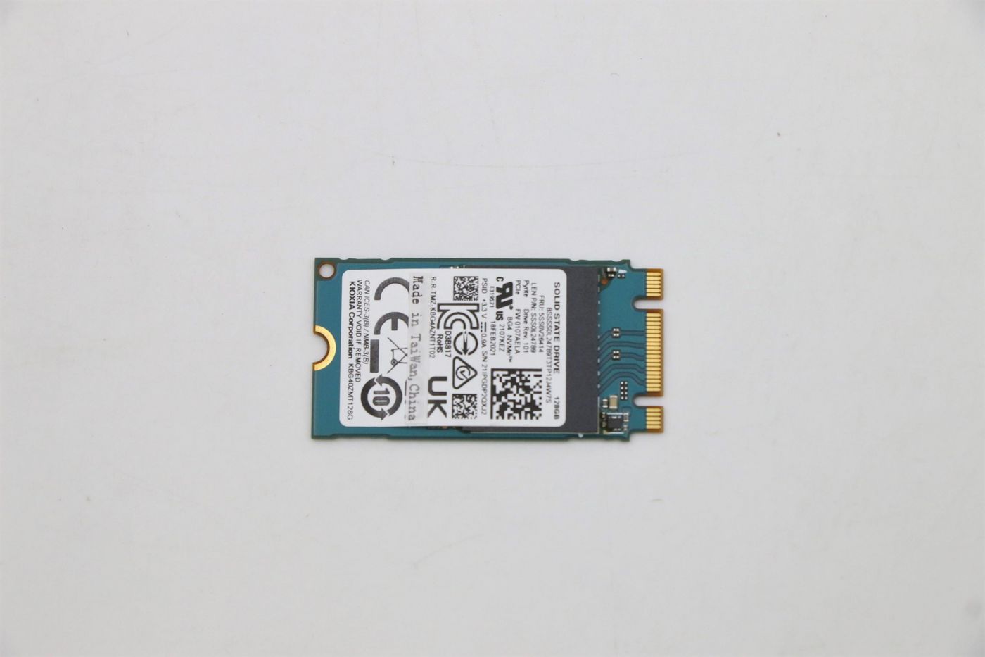 Lenovo 128GB M.2 PCIe NVMe SSD Gen3x2